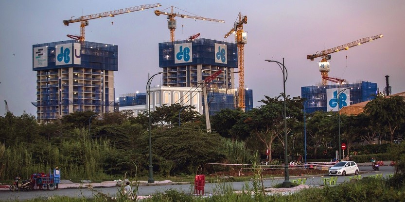 Image showing construction buildings