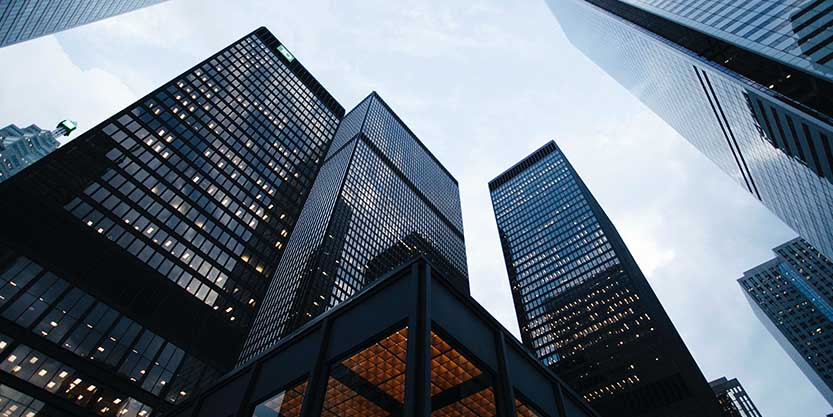 Office building from low angle