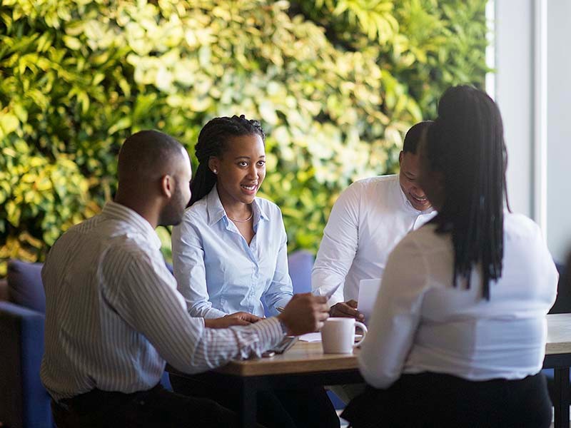 Office collaboration, workplace
