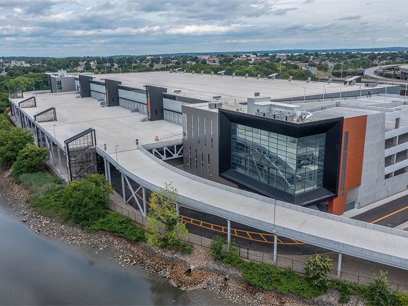 Industrial building outside view